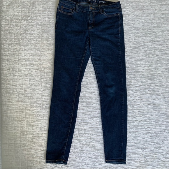 CLASSIC SLIM DARK WASH JEANS JOE FRESH / SKINNY / ANKLE / 28 - Picture 2 of 7
